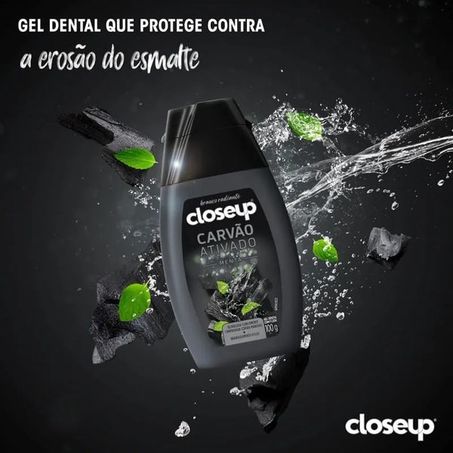 Gel dental líquido close up carvão ativado menta 100g 360-1