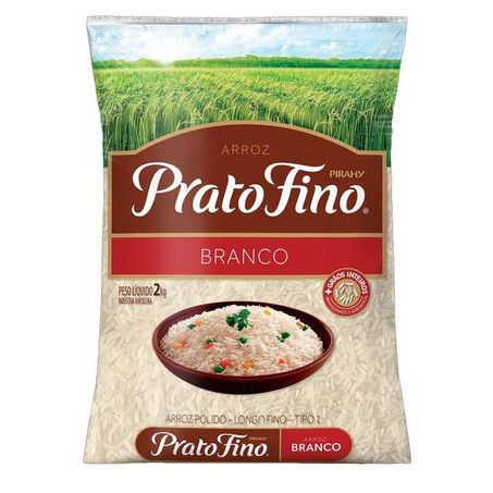 Arroz branco prato fino 2kg