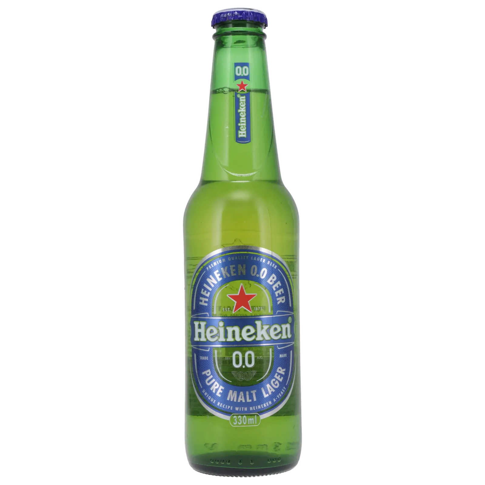 Cerveja Heineken 330ml - Zero Álcool - Long Neck