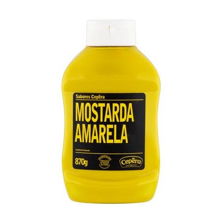 MOSTARDA CEPERA AMARELA 870G
