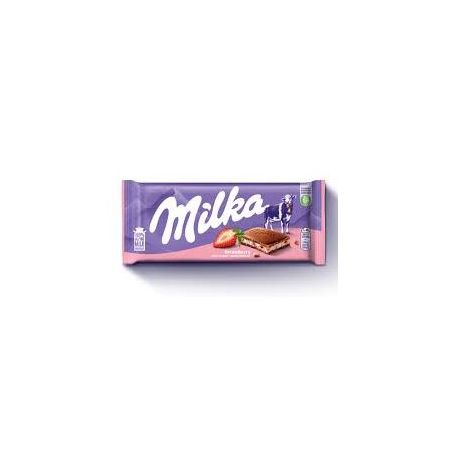 CHOCO MILKA STRAWBERRY 100G (097814)