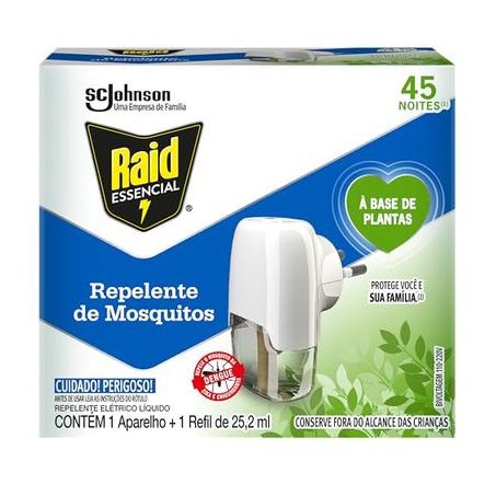 Inset raid elet 25.2ml c/ aparelho