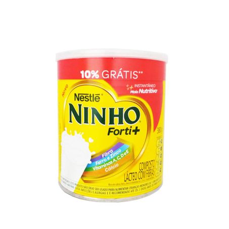 Composto lácteo em pó nestle ninho newfort promocional 380g