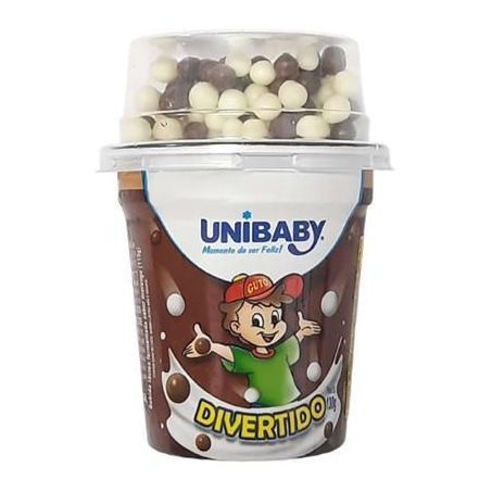 Bebida Lactea Unibaby 125g Preto Branco