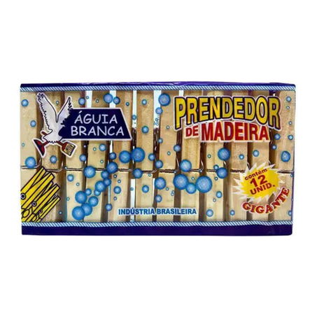 PRENDEDOR ROUP AGUIA BCA MAD 12UN
