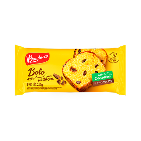 Bolo Bauducco Cenoura Com Chocolate 200g