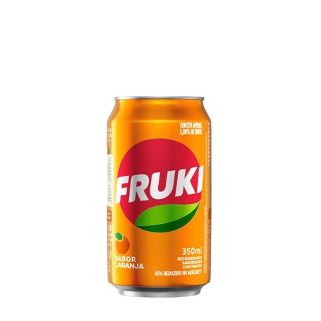 REFRIGERANTE FRUKI LARANJA 350ML