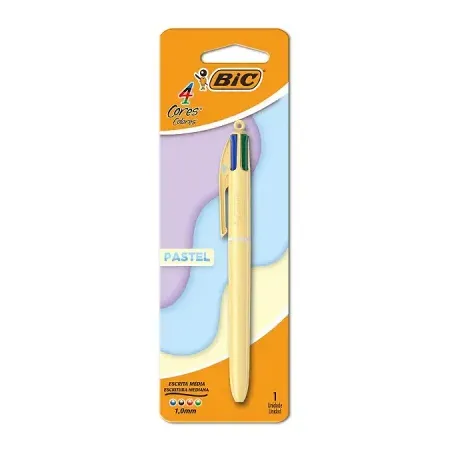 CANETA BIC 4 CORES 1UN CLASSICAS