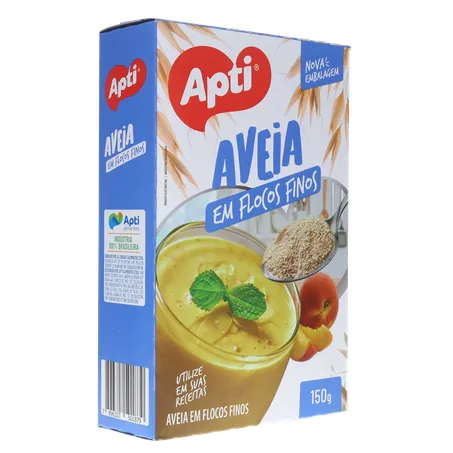 Aveia Apti Flocos Finos Caixa 150g 
  360-32