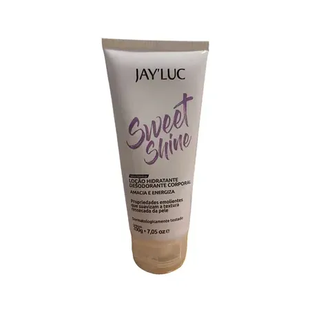 LOCAO HIDRATANTE CORPORAL JAY LUC SWEET SHINE 200G