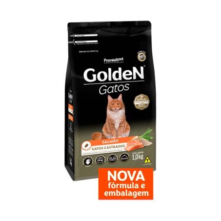 RACAO CATSY GOLD 1K CASTRADO SALMAO 