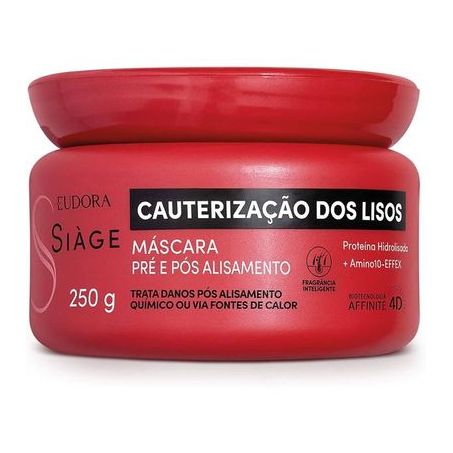 Eudora-mascara 250g 4d cauterizacao lisos