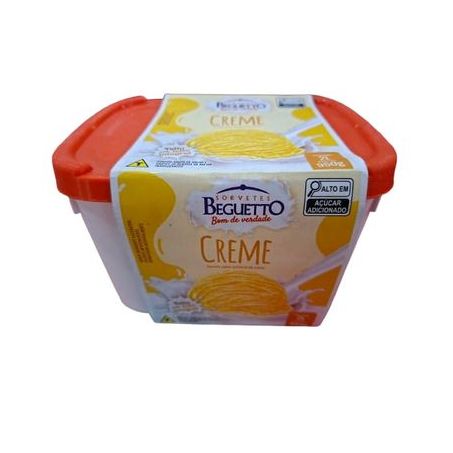 SORVETE BEGUETTO 2L CREME