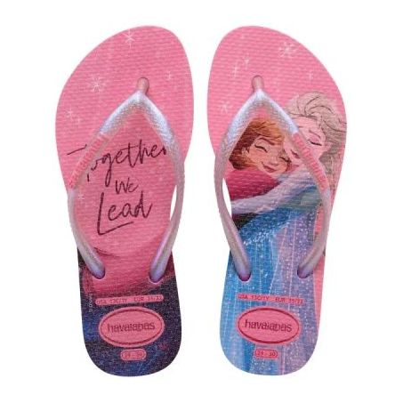 HAVAIANAS KIDS SLIM PRINCESS PINK LEMON 27/28