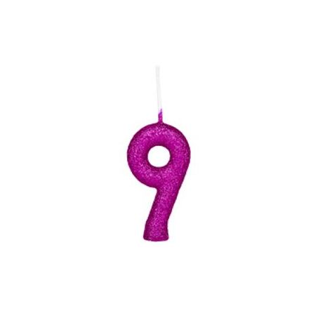 Vela regina cintilante pink n° 9
