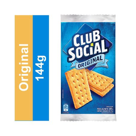 Bisc club social original 144g