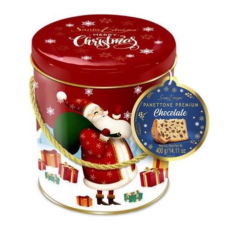PANETTONE STA EDWIGES 400G LATA CHOCO