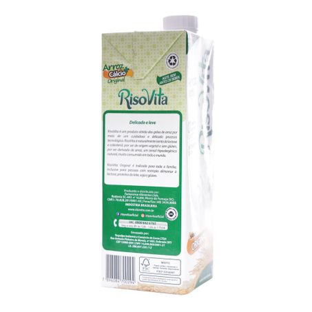 Bebida de Arroz Risovita Original Caixa 1L 360-49