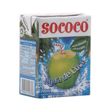 Agua De Coco Sococo 200ml Tp 
