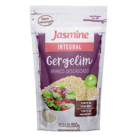 GERGELIM BRANCO SEM CASCA INTEGRAL JASMINE