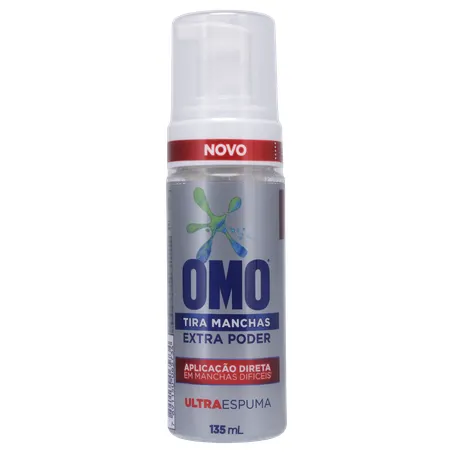 Tira Manchas Omo Ultra Espuma Frasco Borrifador 135ml