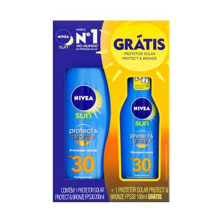 Nivea sun kit protect & bronze fps30 200ml