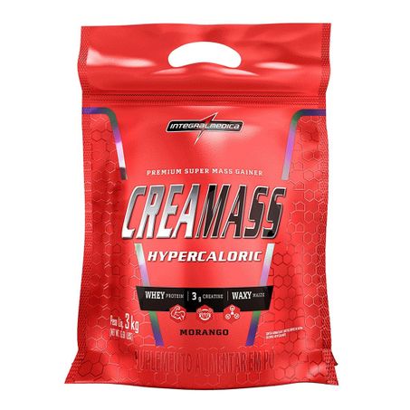 Hypercaloric creamass morango integralmédica 3kg