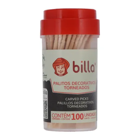 PALITO BILLA TORN C/PALITEIRO 100UN 360-34