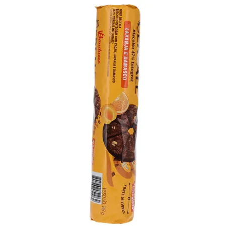 Biscoito Integral Bauducco Cereale Laranja e Damasco 147g 360-30