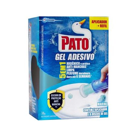 Pato gel adesivo marine aparelho + 6 discos