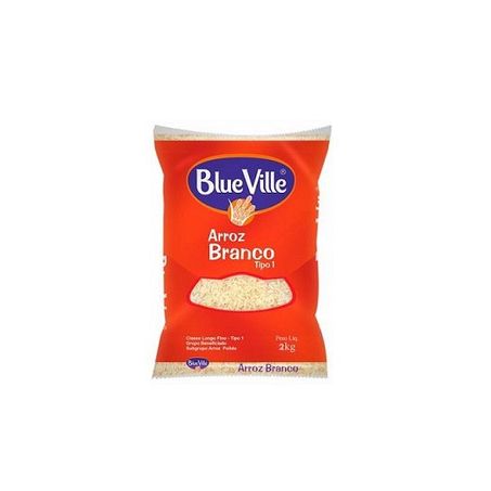 Arroz blue ville 2kg branco