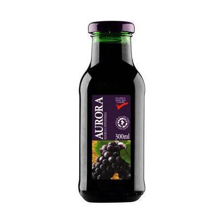 Suco Integral Uva Tinto Aurora Garrafa 300ML