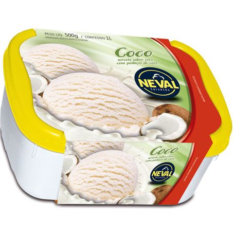 Sorvete Neval 1lt Coco