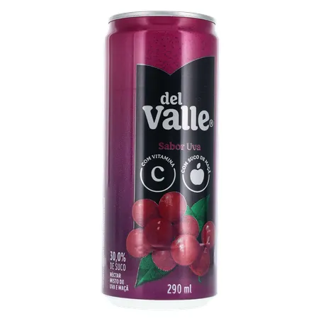 Suco Del Valle Uva Lt 290ml 360-34