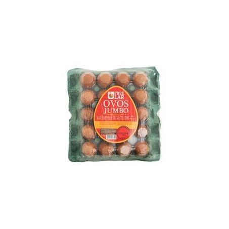 OVOS JUMBO FREE LAR C/20 VERM