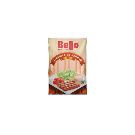 LINGUIÇA DE FRANGO FININHA BELLO 1KG