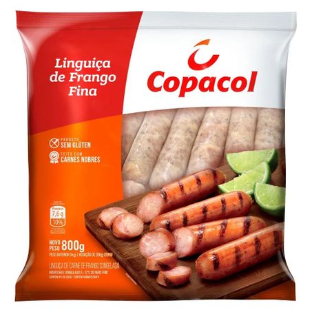 Linguica de Frango Copacol Fina 700g