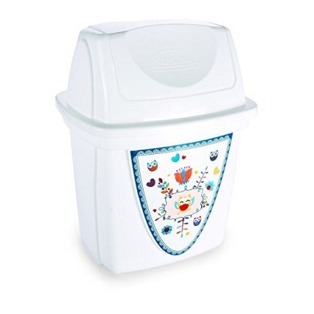 LIXEIRA 6,5L BASC.CAMOMILA PLASUTIL