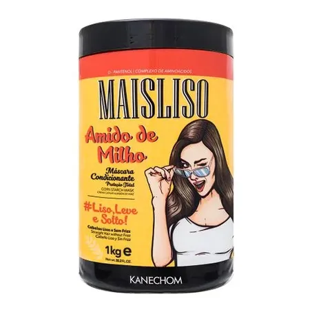 Máscara Kanechom Capilar Condicionante Mais Liso 1kg 
 