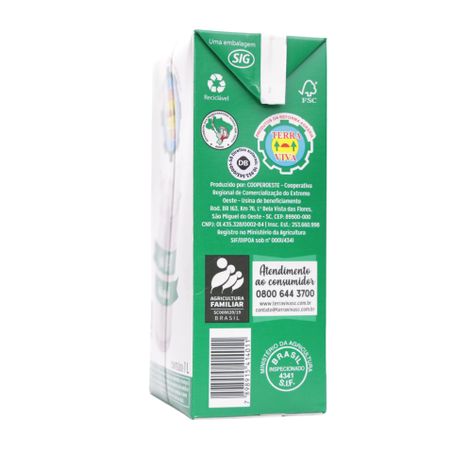 Leite UHT Integral Terra Viva Caixa 1lt 360-43