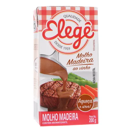 Molho Madeira ao Vinho Elegê Caixa 200gr 360-35