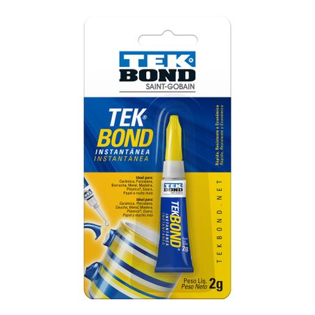 Adesivo instantaneo tekbond 2 g