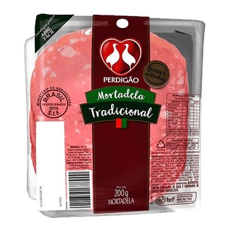 MORTADELA PERDIGAO TRADICIONAL 200G