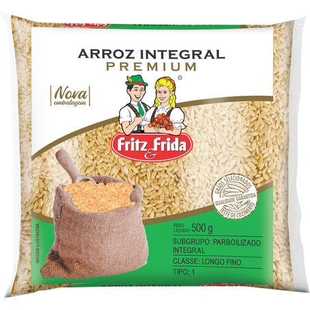Arroz fritz & frida 500g integral