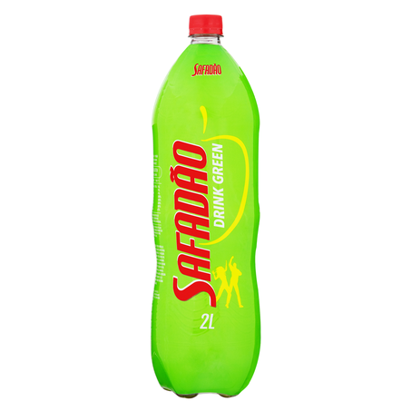 Bebida composta safadao drink green 2l pet