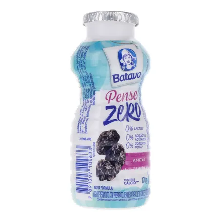 BEBIDA PENSE ZERO AMEIXA BATAVO 170G 360-33