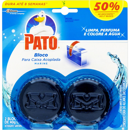 Desodorizador Pato Caixa Acoplada - Marine - Com 50% de Desconto no 2º Desodorizador