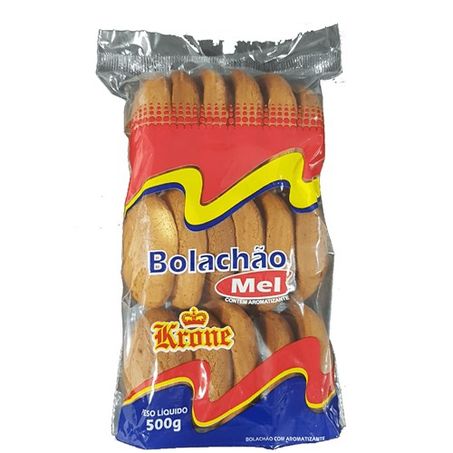 Bolachao Mel Krone 500g Pao De Mel