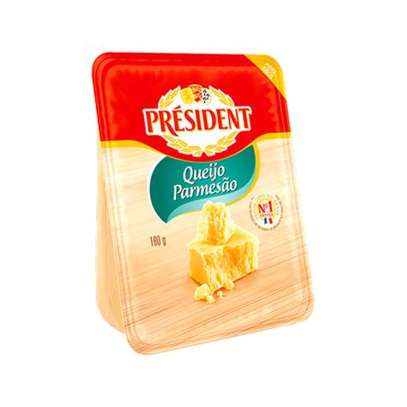 Queijo parmesao president 180g pedaco