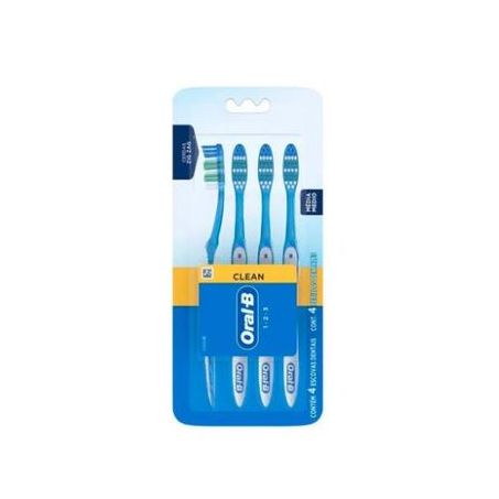 Escova dental oral-b clean c/4